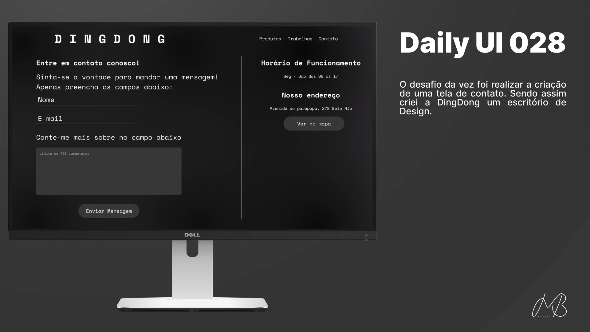 Desafio Daily UI 28