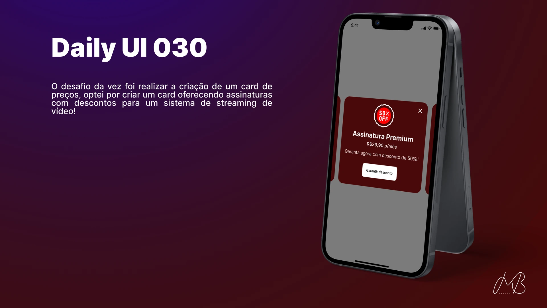 Desafio Daily UI 30