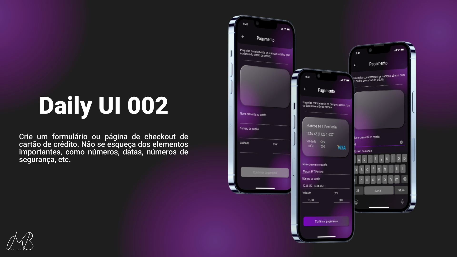 Desafio Daily UI 2